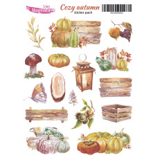 Stickers set, Cozy Autumn 02, 13х18 cm, Magenta Line