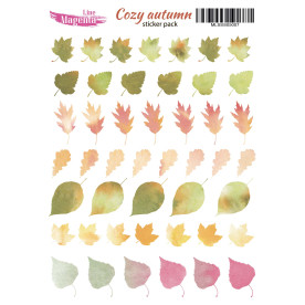 Наклейки, Cozy Autumn 07, 13х18 см, Magenta Line