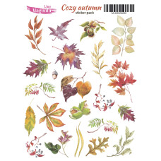 Stickers set, Cozy Autumn 08, 13х18 cm, Magenta Line