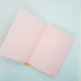 Notebook paper block, rose, 80g/m2, А6, 96 sheets, 192 pages, Magenta Line