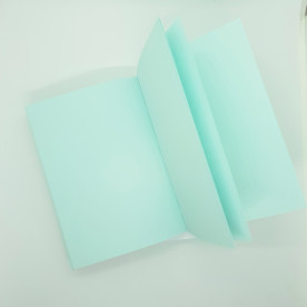 Notebook paper block, blue, 80g/m2, А6, 96 sheets, 192 pages, Magenta Line