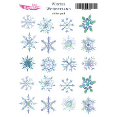 Набор наклеек Winter Wonderland 01, 13x18 см, Magenta Line