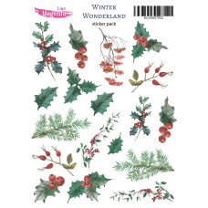 Stickers set Winter Wonderland 02, 13x18 cm, Magenta Line