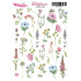 Аркуш наліпок Magenta Line Wildflower 06, 13х18 см,