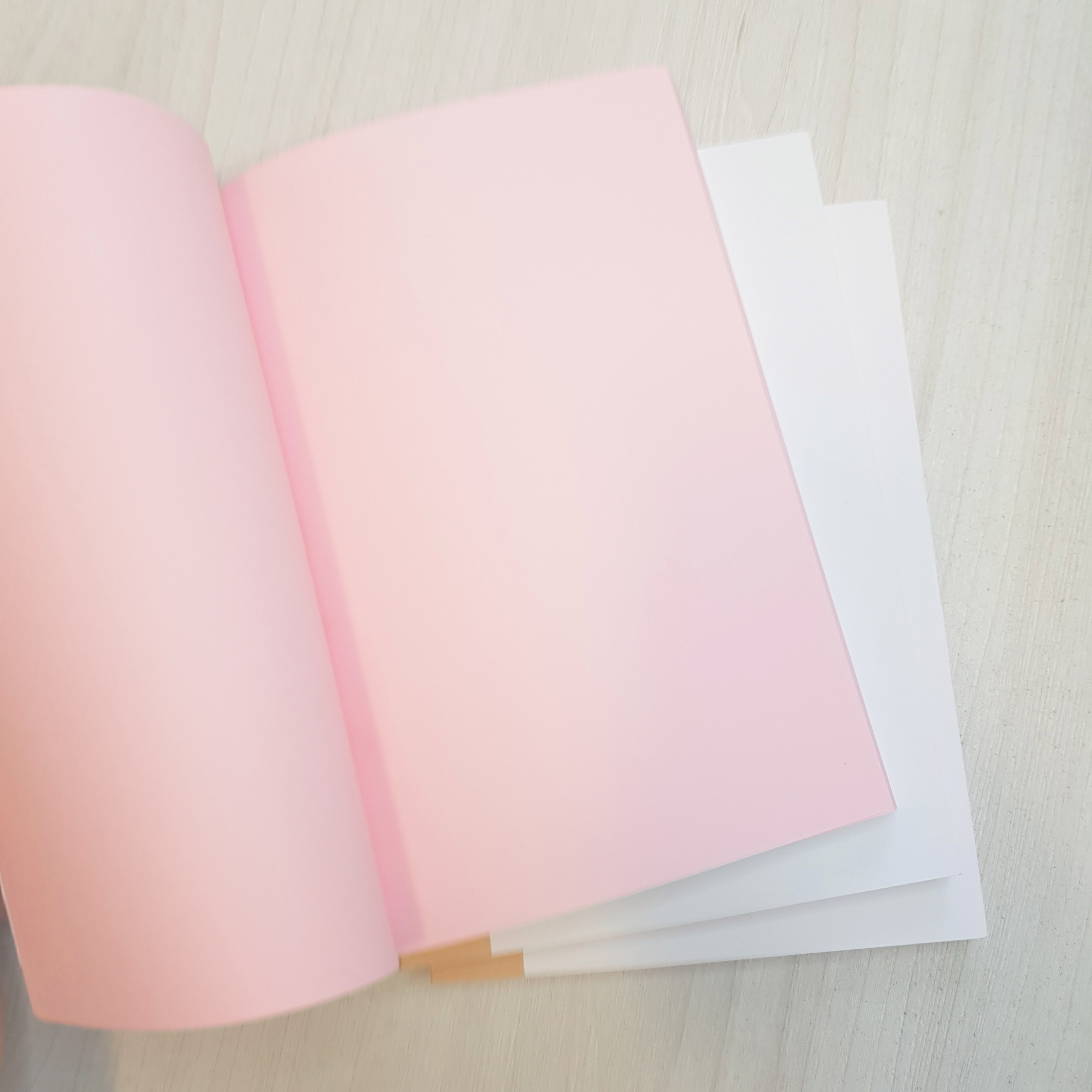 Заготовка для блокнота, цвет розовый, 80г/м2, А5, 96 листов, 192 страницы, Magenta Line