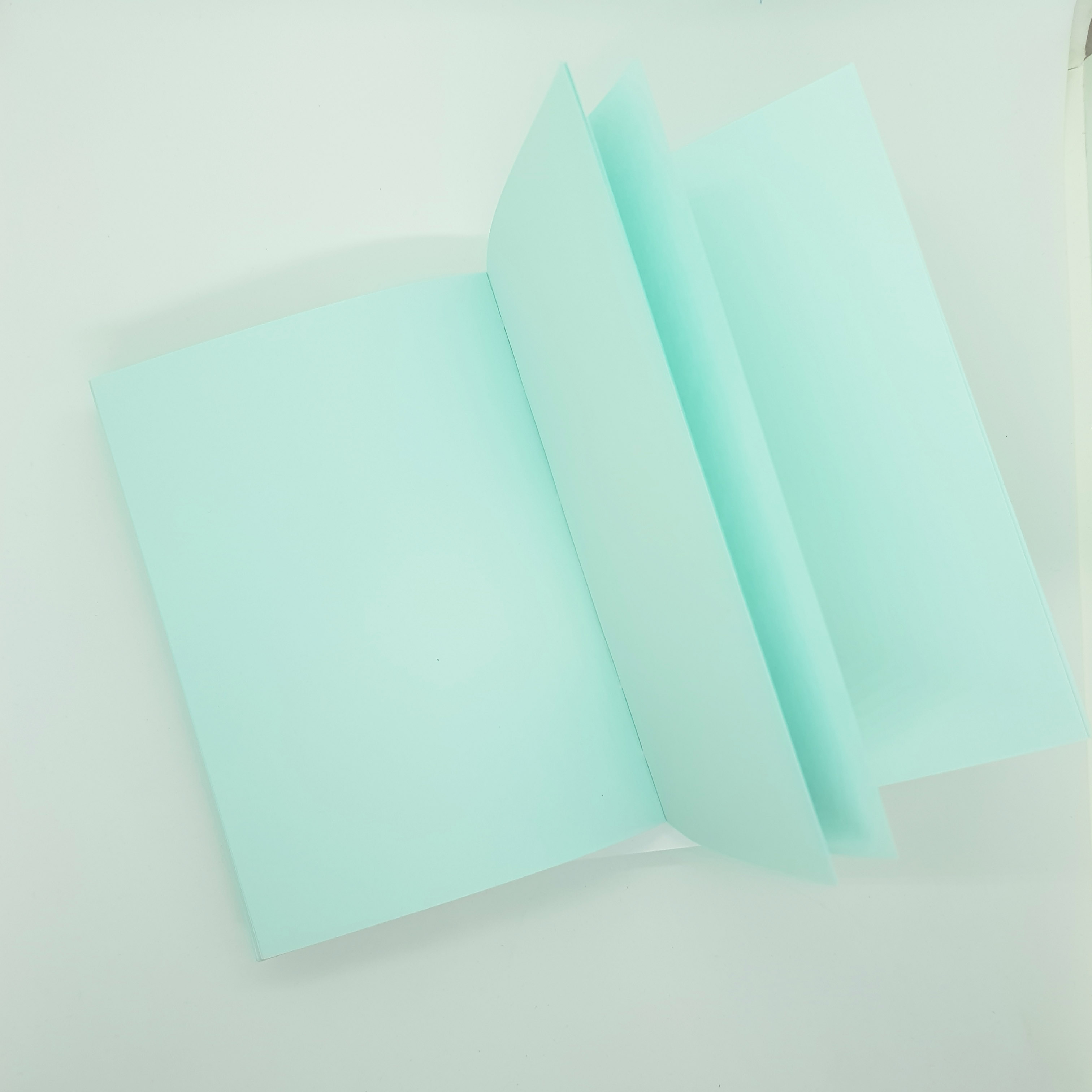 Заготівля для блокнота, блакитний колір, 80г / м2, А6, 96 аркушів, 192 сторінки, Magenta Line
