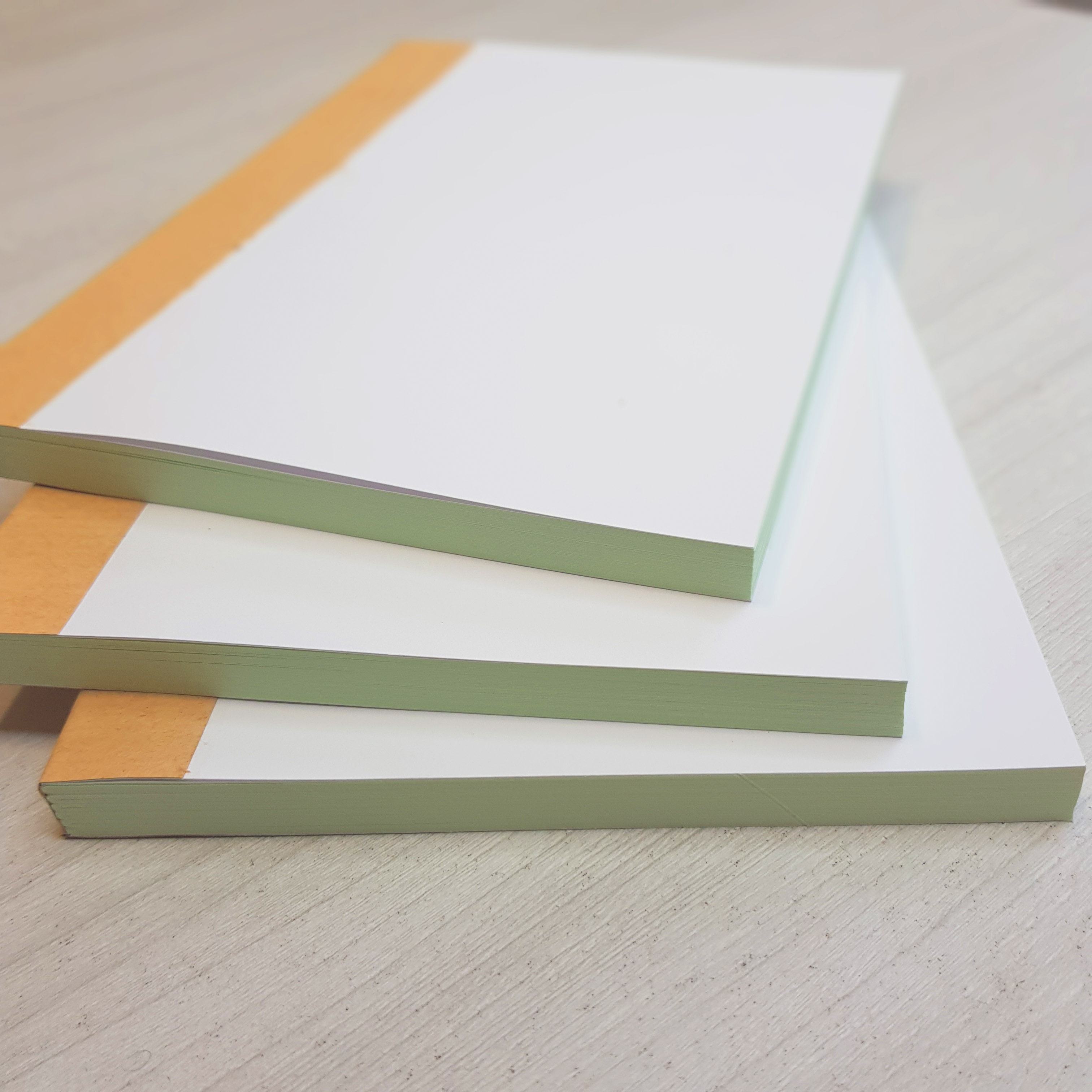 Заготовка для блокнота, цвет зеленый, 80г/м2, А5, 96 листов, 192 страницы, Magenta Line
